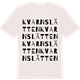 Vintage White t-shirt med Kvarnslätten ordlek t-shirt