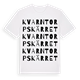 Kvarntorpskärret ordlek t-shirt