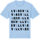 Blue Soul t-shirt med Kvarnvik ordlek t-shirt
