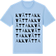 Blue Soul t-shirt med Kvättak ordlek t-shirt