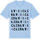 Blue Soul t-shirt med Kvibacken ordlek t-shirt