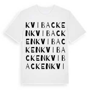 Kvibacken ordlek t-shirt – ekologisk bomull t-shirt från Pinshirt
