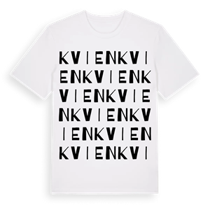 Kvien ordlek t-shirt – ekologisk bomull t-shirt från Pinshirt