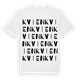 Kvien ordlek t-shirt