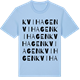 Blue Soul t-shirt med Kvihagen ordlek t-shirt