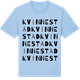 Blue Soul t-shirt med Kvinnestad ordlek t-shirt