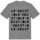Mid Heather Gray t-shirt med Kvinnestad ordlek t-shirt