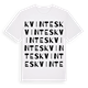 Kvintes ordlek t-shirt