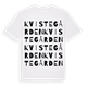 Kvistegården ordlek t-shirt