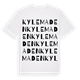 Kylemaden ordlek t-shirt