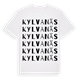 Kylvanäs ordlek t-shirt