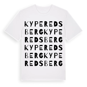 Kyperedsberg ordlek t-shirt – ekologisk bomull t-shirt från Pinshirt