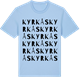 Blue Soul t-shirt med Kyrkås ordlek t-shirt