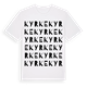 Kyrke ordlek t-shirt