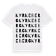 Kyrkeberg ordlek t-shirt