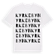 Kyrkebyn ordlek t-shirt