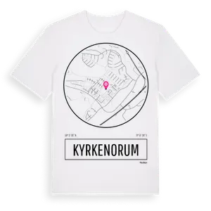 Kyrkenorum t-shirt – ekologisk bomull t-shirt från Pinshirt