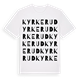 Kyrkerud ordlek t-shirt