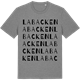 Mid Heather Gray t-shirt med Labacken ordlek t-shirt
