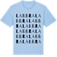 Blue Soul t-shirt med Labbra ordlek t-shirt