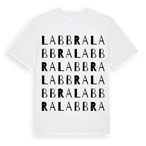 Labbra ordlek t-shirt – ekologisk bomull t-shirt från Pinshirt