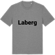 Mid Heather Gray t-shirt med Laberg fetstil t-shirt