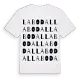 Labodal ordlek t-shirt