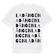 Ladängen ordlek t-shirt