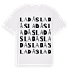 Ladås ordlek t-shirt