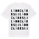 Låddekärrsbu ordlek t-shirt