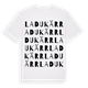 Ladukärr ordlek t-shirt