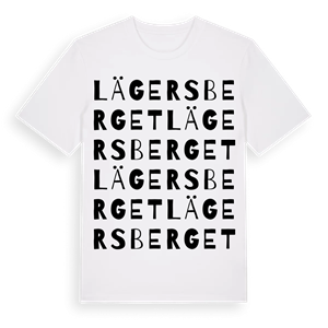 Lägersberget ordlek t-shirt – ekologisk bomull t-shirt från Pinshirt