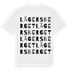 Lägersberget ordlek t-shirt