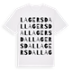 Lagersdal ordlek t-shirt
