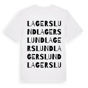 Lagerslund ordlek t-shirt – ekologisk bomull t-shirt från Pinshirt
