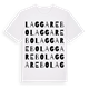 Laggarebo ordlek t-shirt