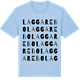Blue Soul t-shirt med Laggarebo ordlek t-shirt