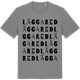 Mid Heather Gray t-shirt med Läggared ordlek t-shirt