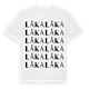 Låka ordlek t-shirt