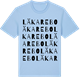 Blue Soul t-shirt med Läkarebo ordlek t-shirt