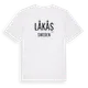 White t-shirt med Låkås i Sverige t-shirt