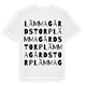 Lämmagårdstorp ordlek t-shirt