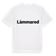 White t-shirt med Låmmared fetstil t-shirt