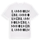 Lammholmen ordlek t-shirt
