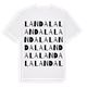 Landala ordlek t-shirt