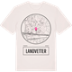 Vintage White t-shirt med Landvetter t-shirt