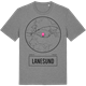 Mid Heather Gray t-shirt med Lanesund t-shirt