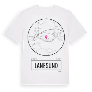 Lanesund t-shirt – ekologisk bomull t-shirt från Pinshirt