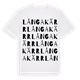 Långakärr ordlek t-shirt
