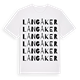 Långåker ordlek t-shirt